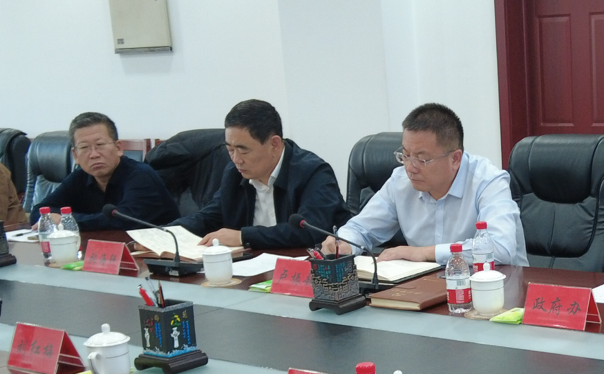 张海轩县长逐一对推荐的11个项目进行了分析点评,要求深入研究后,加快